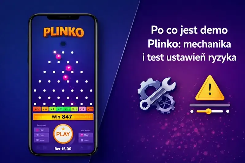 Plinko riesgo medio — tablero amarillo